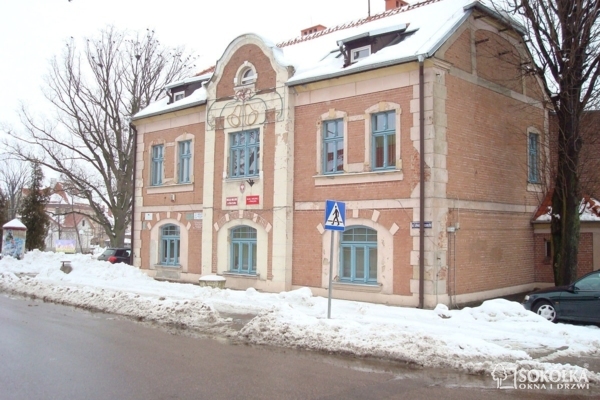 Public building in Bisztynek