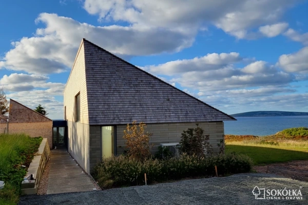 House by the water in Nova Scotia