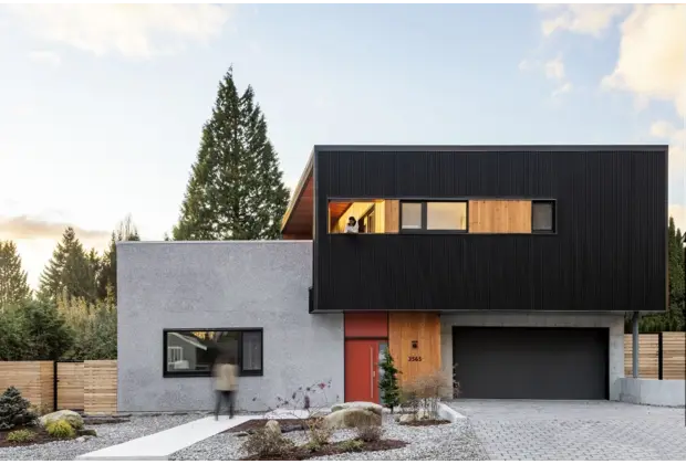 Passive house in Burnaby, Canada